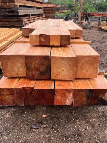Solid european larch 6x6 - european,