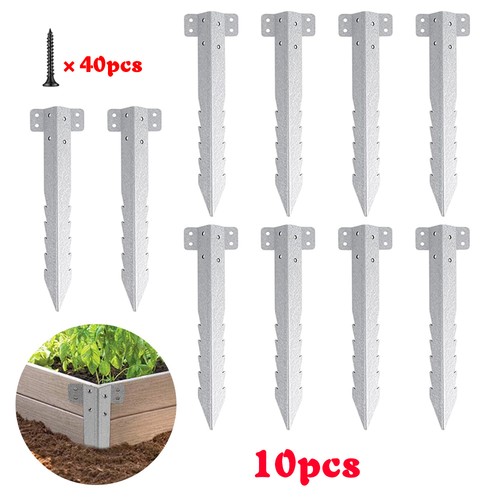 10x railway sleeper brackets - railway,