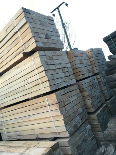 New hardwood oak railway - new,